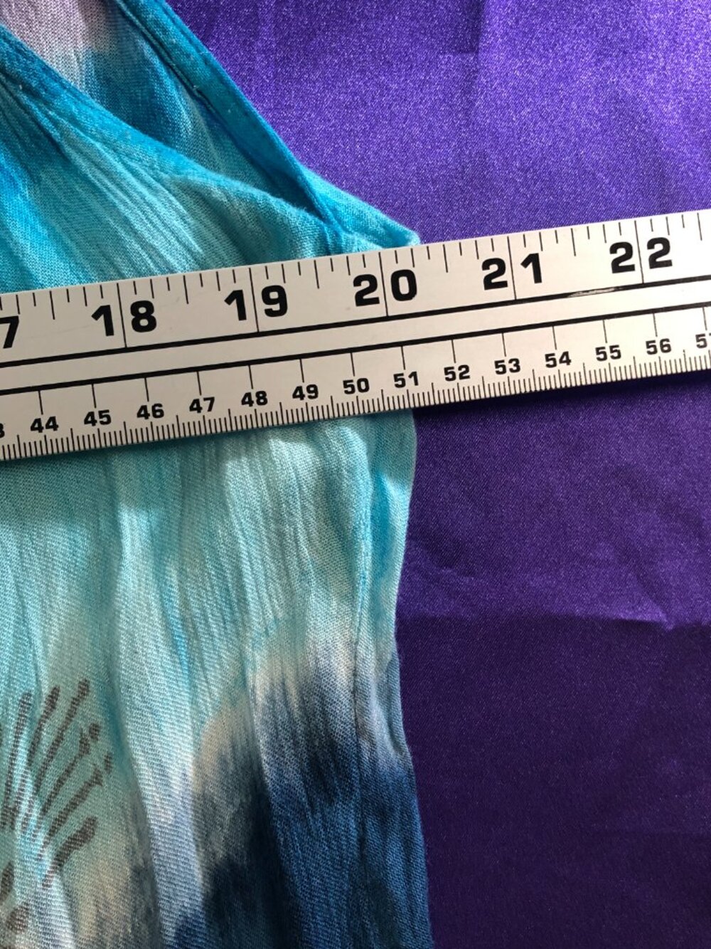 📌Shoreline Handkerchief Relaxed Fit One Size Tie Dye Tank Dress - Picture 14 of 16
